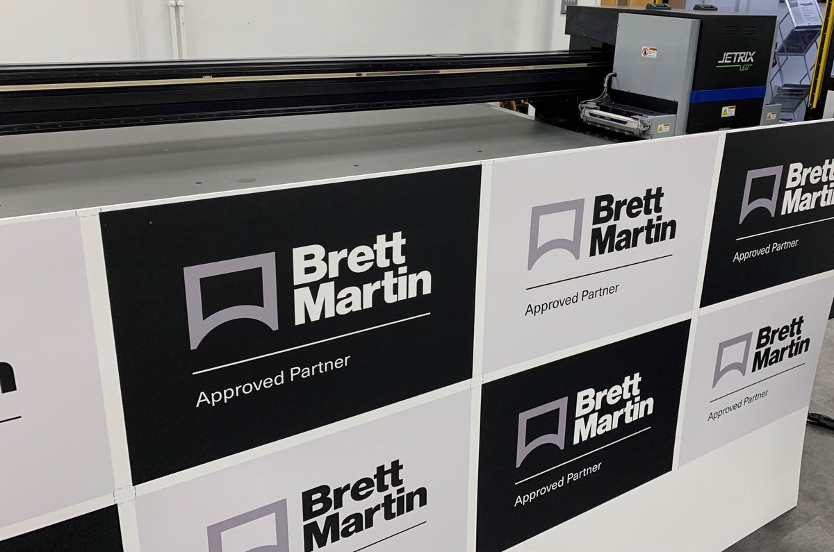 InkTecEurope1's tweet photo. So looking forward to working with Brett Martin for FESPA.
Great meeting with the team this week talking about using their Foamalux Board and acrylic.
See it all on Stand B51, Hall B2 in Munich.
#FESPA #Foamalux #ApprovedPartner #BrettMartin https://t.co/2qPfP4AWJp