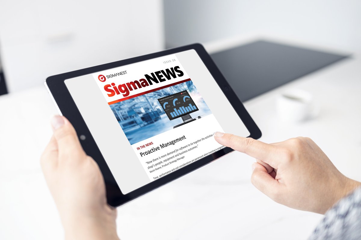 SigmaNEST's tweet photo. Want to catch up on what we've been up to? Don't forget to check out the latest SigmaNEST newsletter.
You can read it here : https://t.co/7tm5pDoffd
#SigmaNEST #Nesting #Fabrication #SheetMetal #ConnectedShop https://t.co/6hBUtZ3KW7