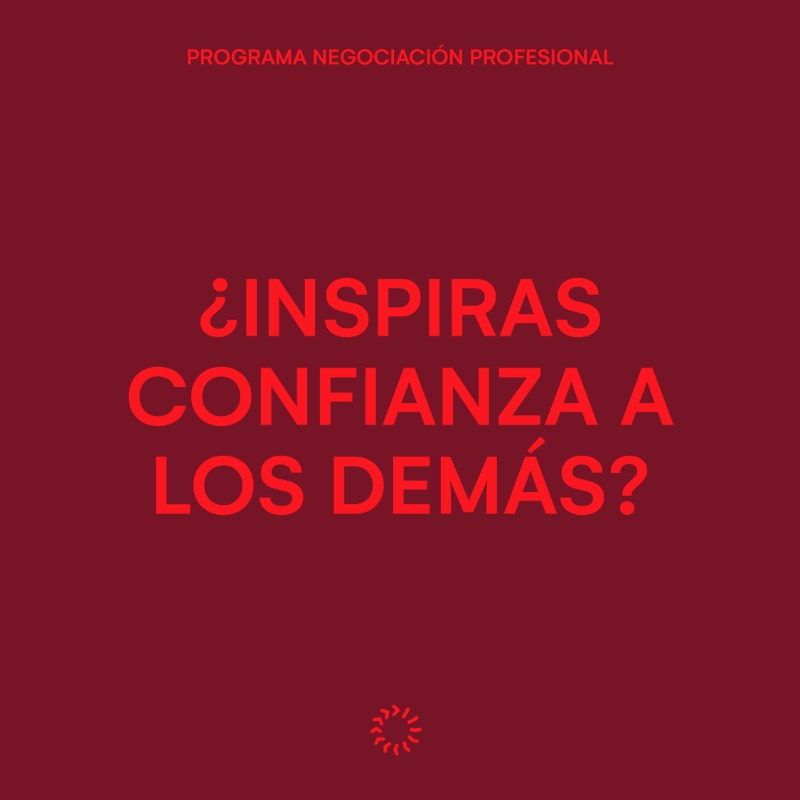 sdelegate's tweet image. ¿Inspiras confianza a los demás? 🤝
La inspiración de confianza es una habilidad clave en el entorno profesional, ya que permite establecer relaciones duraderas y productivas basadas en la fiabilidad y el respeto mutuo. Un primer paso decisivo a la hora de #negociaciar