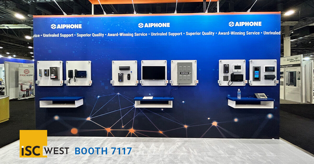 Aiphonecorp's tweet image. We hope everyone is having a great time at #ISCWest2023 As you make your way through the aisles, stop by booth 7117 to see our new access control system.
#AccessControlSystem #AiphoneCorp