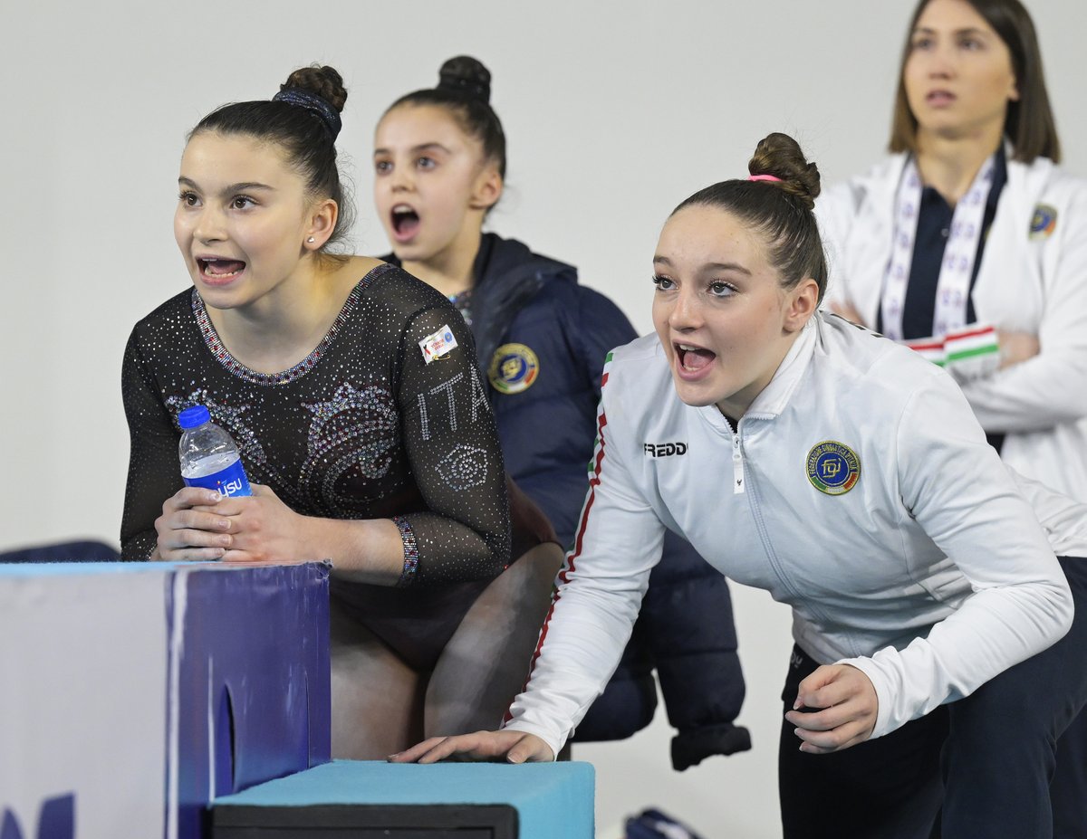 m ; ☼ on Twitter "RT gymnastics Giulia Perotti 🇮🇹 leads the way in
