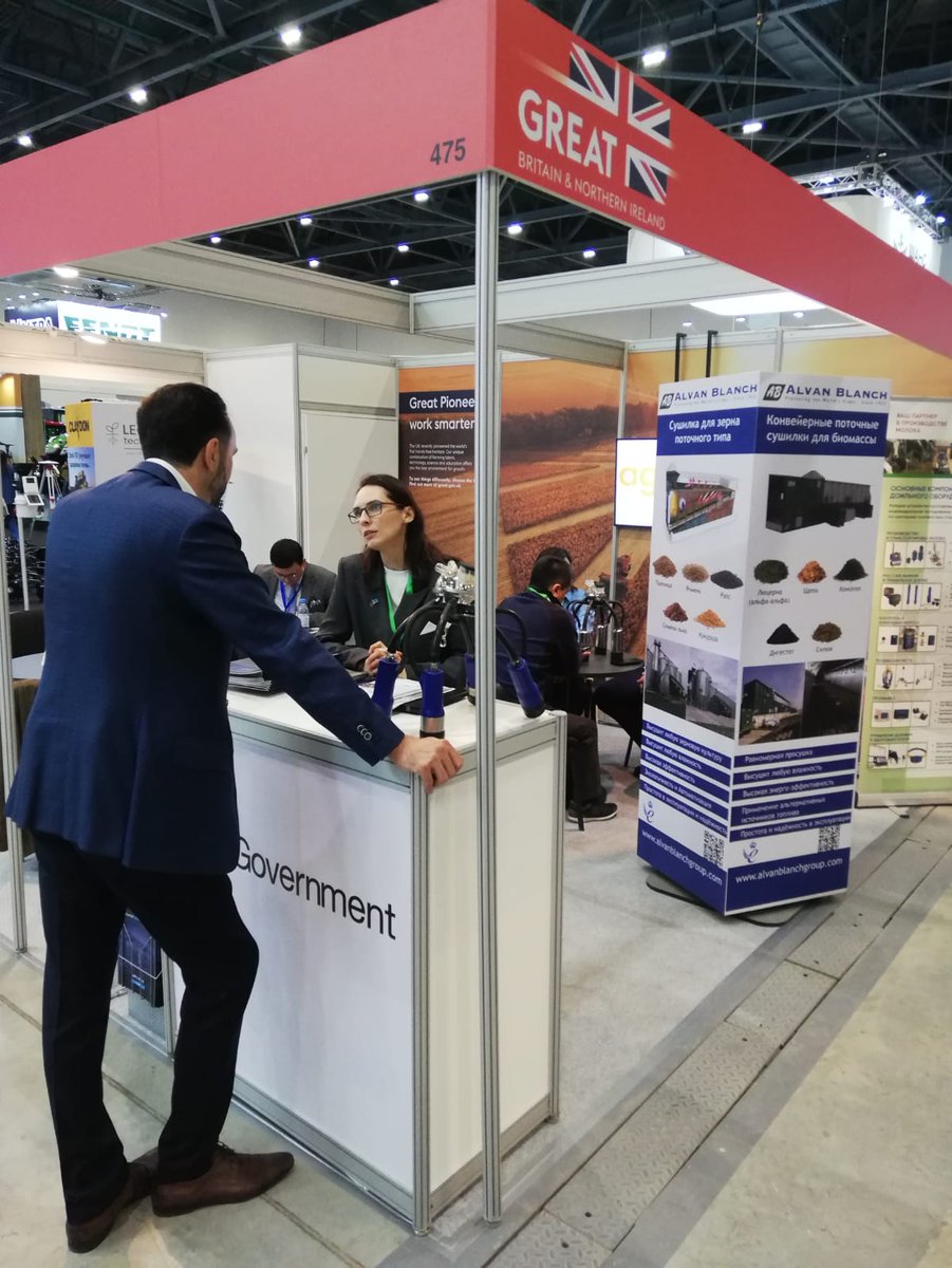 CbelBlanch's tweet image. Visit us at the AgriTek/FarmTek exhibition to talk grain drying in #Astana #Kazakstan  - thanks to @UKinKZ