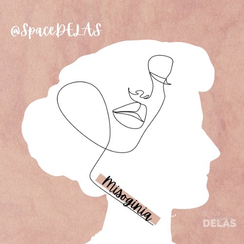 SpaceDELAS's tweet photo. Dia 2 #MISOGINIA
E este será o tema do #SpaceDELAS 31/03/23.
A origem da palavra #MISOGINIA vem do idioma grego e significa ódio à #MULHER . É diferente do #MACHISMO, por envolver um forte conteúdo emocional à base de repulsa e aversão. 🧶 https://t.co/7a5Mm9AUTc