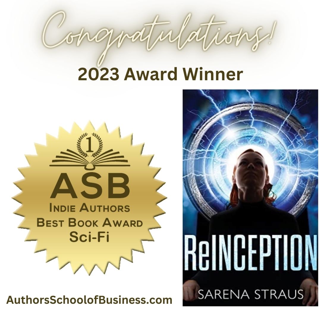 SarenaStraus's tweet photo. I just won this very cool award judged by #librarians &amp; developed bring awareness to #indieauthors &amp; #smallpress novels of particular merit for libraries. If you are a #librarian interested in a free review copy of #ReInception, please DM me &amp; tag your favorite librarian below! https://t.co/hKfEaRfXbU