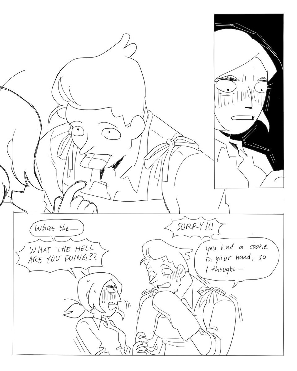 helikasei's tweet photo. the short comic i talked about yesterday 👍 https://t.co/6quhOC07Le