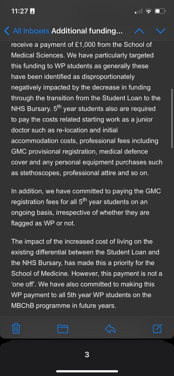 Scrubbed Up (@scrubbedup_) on Twitter photo Amazing first steps taken by Manchester Medical School to increase funding for final year medical students. Thank you to everyone who raised awareness and campaigned for a #LiveableNHSBursary your work has not been in vain🙏
<a href="/Medicine_UoM/">Medicine at UoM</a> <a href="/LiveableNHSBurs/">LiveableNHSBursary #LiveableNHSBursary</a> Amazing first steps taken by Manchester Medical School to increase funding for final year medical students. Thank you to everyone who raised awareness and campaigned for a #LiveableNHSBursary your work has not been in vain🙏
<a href="/Medicine_UoM/">Medicine at UoM</a> <a href="/LiveableNHSBurs/">LiveableNHSBursary #LiveableNHSBursary</a>