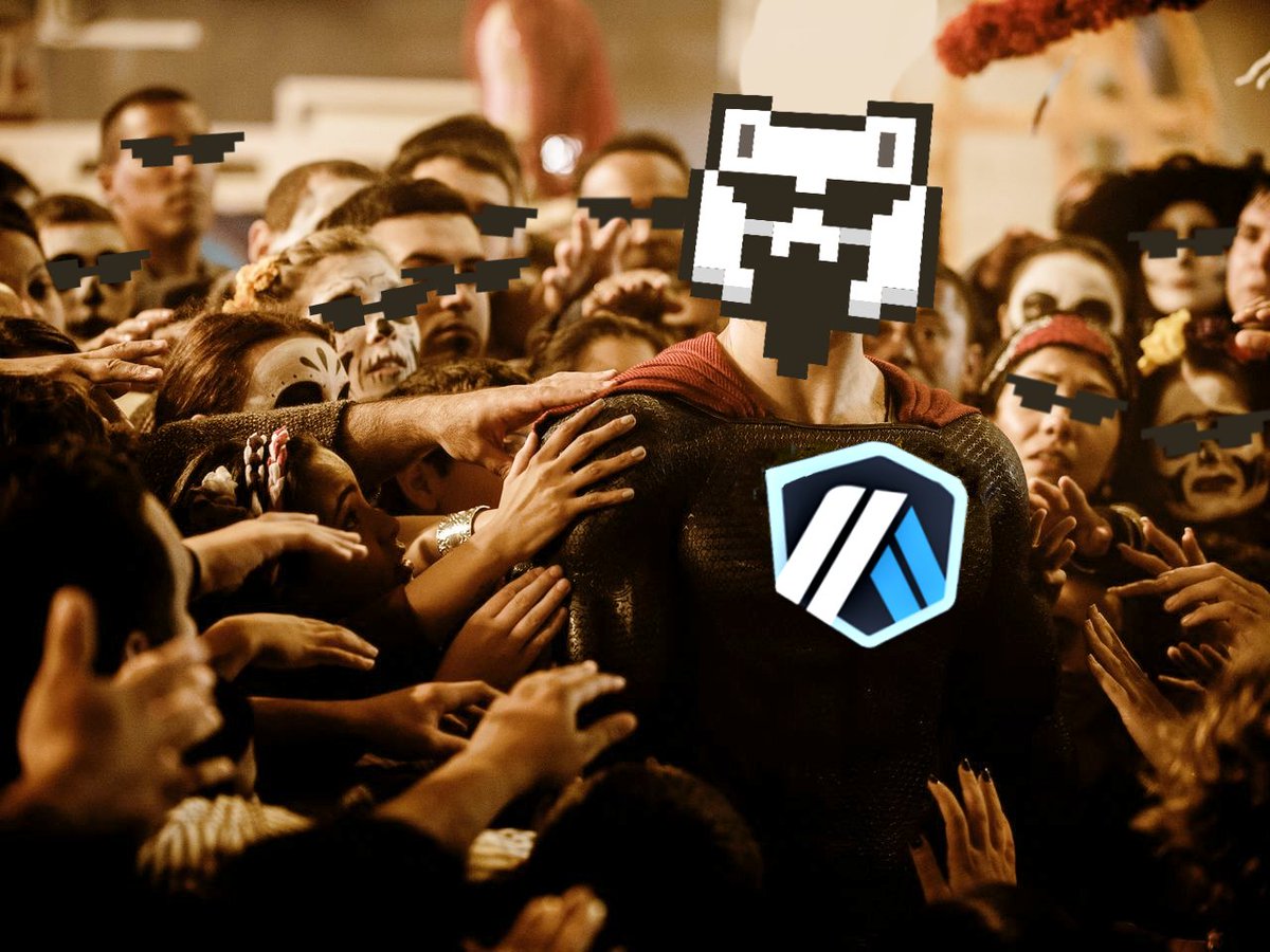 OUR HERO(💙,🧡) IS HERE! #WOMBEXWARRIORS $WMX #arbitrum $WOM