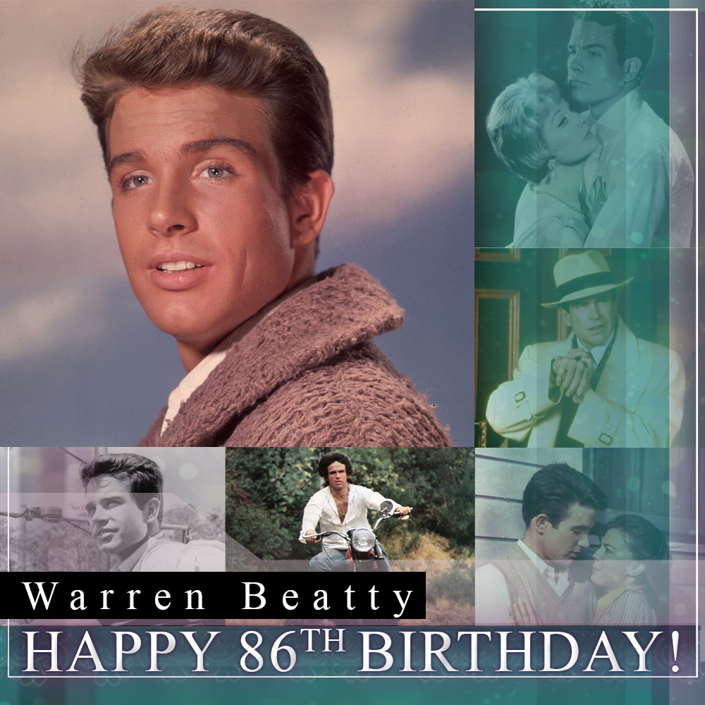 Wishing a very happy birthday to Warren Beatty! The acclaimed actor and director turns 86 today. 