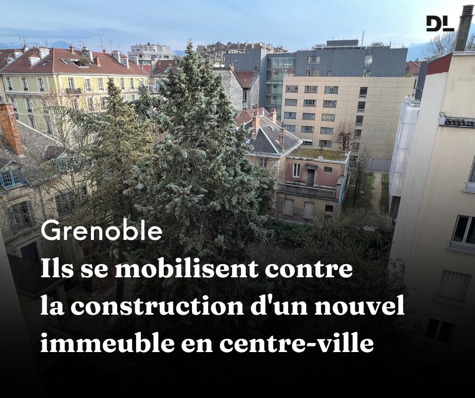 LeDL_Grenoble's tweet photo. 🌳Direction le quartier Championnet à Grenoble où des habitants ont lancé une interpellation citoyenne pour sauver plusieurs arbres, dont certains sont classés, plantés dans le jardin d’une propriété privée (par @APommereau) 👉 https://t.co/tzqmIIpBB7 https://t.co/BM649EgOPx