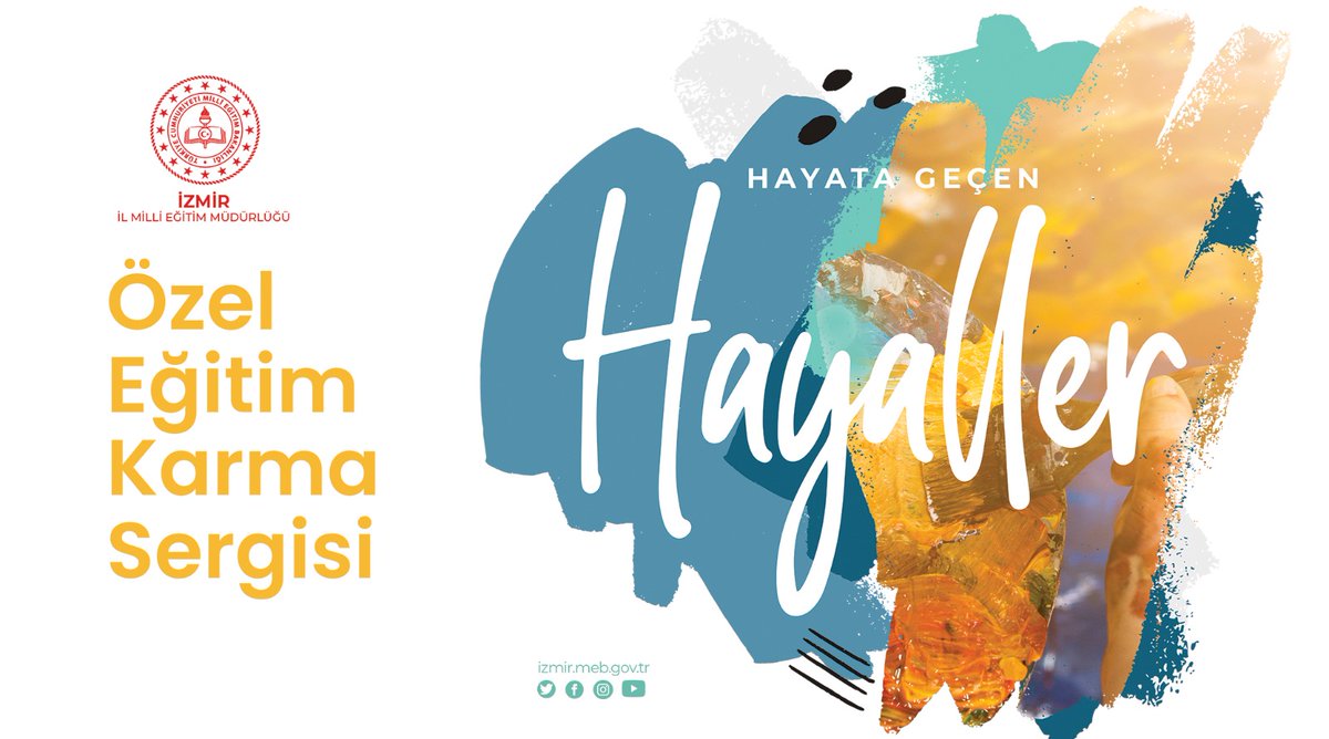 Özel Eğitim Karma Sergisi

"Hayata Geçen Hayaller"

🗓️31.03.2023 Cuma
🕙12.00
📍İzmir İl Milli Eğitim Müdürlüğü Giriş Katı