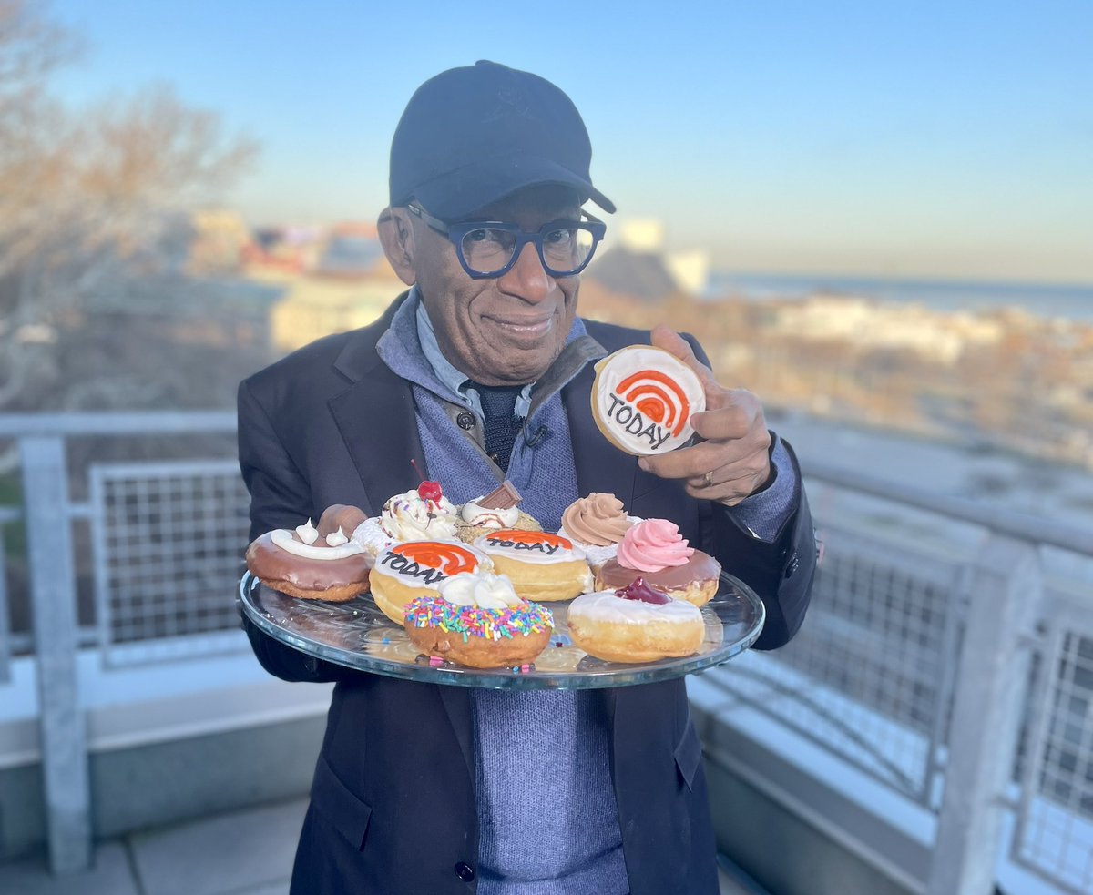 Does it get any better than @alroker & donuts?? @TODAYshow