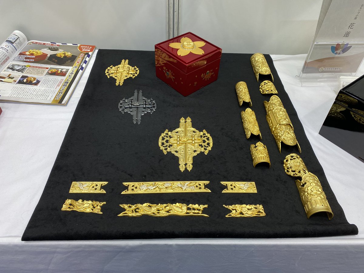High_Dreamin_1's tweet photo. 飾り金具の河村金具製作所✨
インターペット参加中！
#インターペット
#河村金具
#T_Bigsight 
#東京ビッグサイト
#飾り金具
#仏壇 https://t.co/8Yn5a8Bg5g
