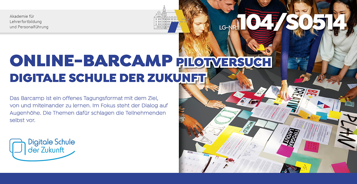 Stabsstelle_ALP's tweet photo. Sich mit KuK des Pilotversuchs #DSdZ austauschen und gemeinsam neue Perspektiven für die eigene Arbeit entwickeln?🚀
Das ist am 25.4. in unserem #Barcamp möglich. Auftakt ist am 18.4. mit Infos zum Barcamp. 
Gleich anmelden:👉https://t.co/9ucQIVn5ME
#twlz #BayernEdu @KM_Bayern https://t.co/T1TaVa2MAL