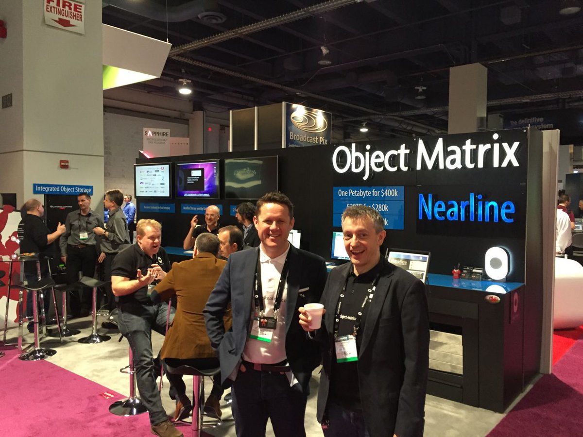 Object Matrix tweet media