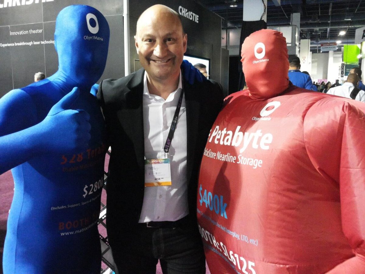 Object Matrix tweet media