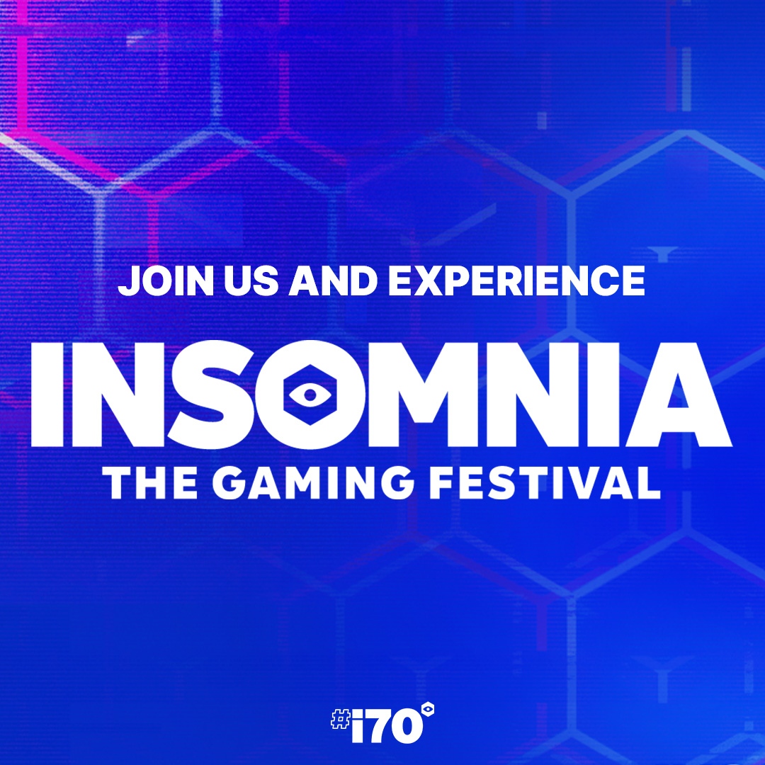 Industry Friends, join us next weekend at the NEC Birmingham and find out what Insomnia is all about! ✅

Contact us now at sales@player1events.com for an Industry Ticket to #i70!
