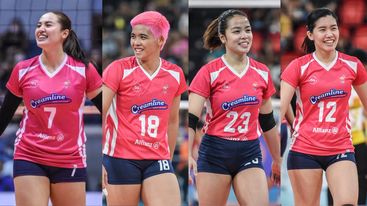imyanceyyy's tweet photo. 1st Best Outside Spiker: Tots Carlos
2nd Best Outside Spiker: Jema Galanza
Best Opposite Spiker: Michele Gumabao
Best Setter: Jia Morado - De Guzman

MY PINK HEART IS SO HAPPY!!! 💗✨

#PVL2023 #PVLAFC2023 https://t.co/P8edLmndfC
