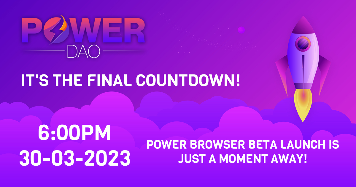 PowerBrowser's tweet photo. The countdown is officially on! Brace yourselves for a smoother, faster, and more secure browsing experience with Powerbrowser coming to your screens very soon!
#powerbrowser #powerbrowser #PowerBrowserLaunch #NewBrowser #GetReadyToSurf https://t.co/18iFonu9li