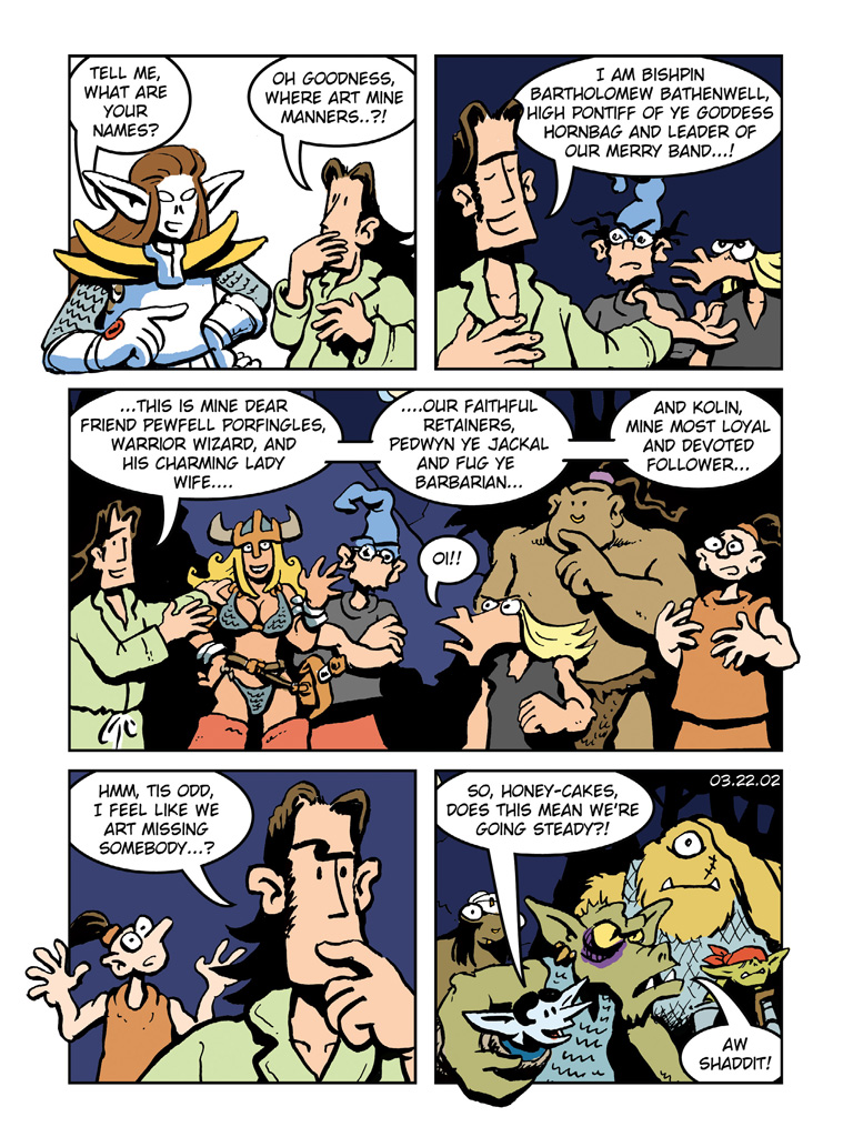 Pewfell's tweet photo. Finally some nice, decent, proper people.
https://t.co/TuNkYdXo1Y
#book #comicstrip #dungeonsanddragons #dnd #pewfell #warriorprincess #swordandsorcery #epicfantasy #planeturf #fantasycomic #comicfantasy #chainmailbikini #pajamas https://t.co/tSWy7UFOnf