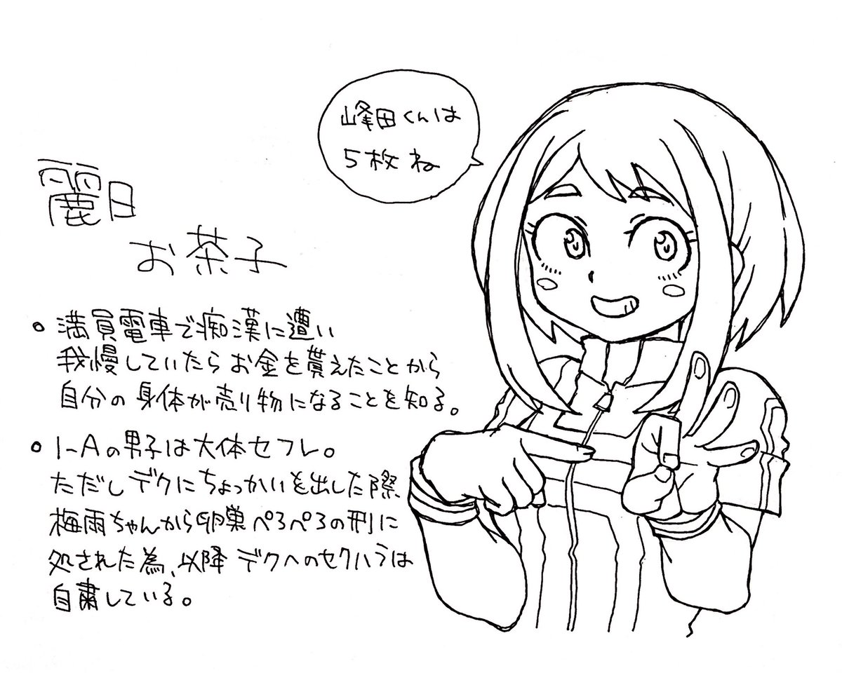 俺的同人お茶子(異論は認める) 