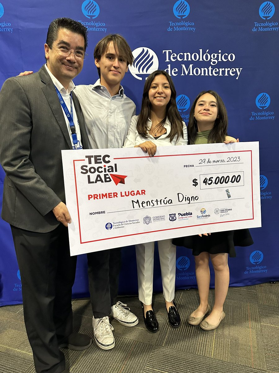 JfrochaF's tweet photo. #ActúaTEC2023 les comparto nuestros equipos ganadores en #tecsociallab proyectos de valor propuestos por jóvenes de diversas preparatorias de #puebla para mejorar las condiciones del entorno. @PrepatecPue @CSocialesTec https://t.co/BfVrBa6T6K