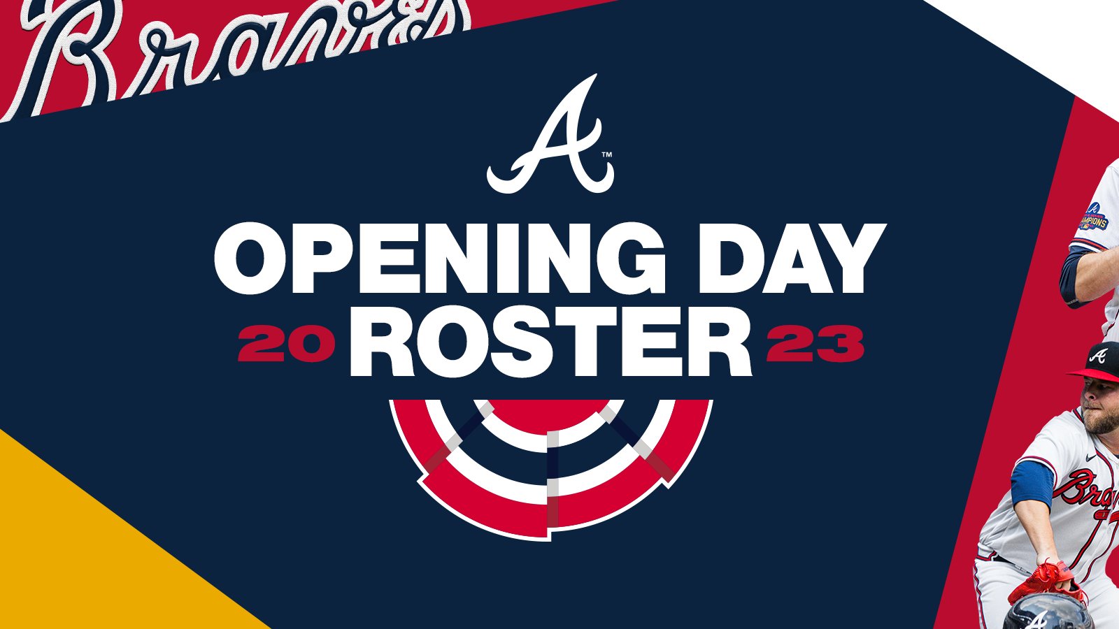 Atlanta Braves - Your Atlanta Braves 2023 Opening Day Roster!