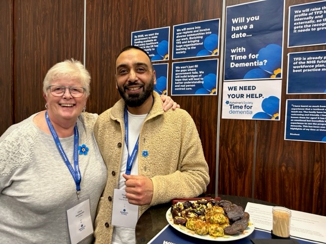 Time4Dementia's tweet photo. Always a pleasure to see @alzheimerssoc Trustee,  Ambassador &amp; @Time4Dementia family @chris40781 #livingwithdementia #dementiacare #dementia #MakingaDifference @tabskhan6 @RichJamesOakley
@CapperColin @markjamesmacd @AlzSocResearch @AlzSocDemVoice @AlzSocCampaigns @FiCarragher https://t.co/1siUca6Zd1