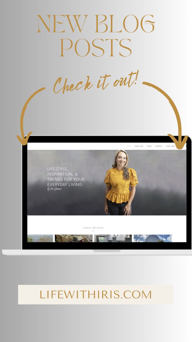 New Blog Posts! Stop by and say hi .... LifewithIris.com 
#Travel #Family #Lifestyle #Fashion #Beauty
