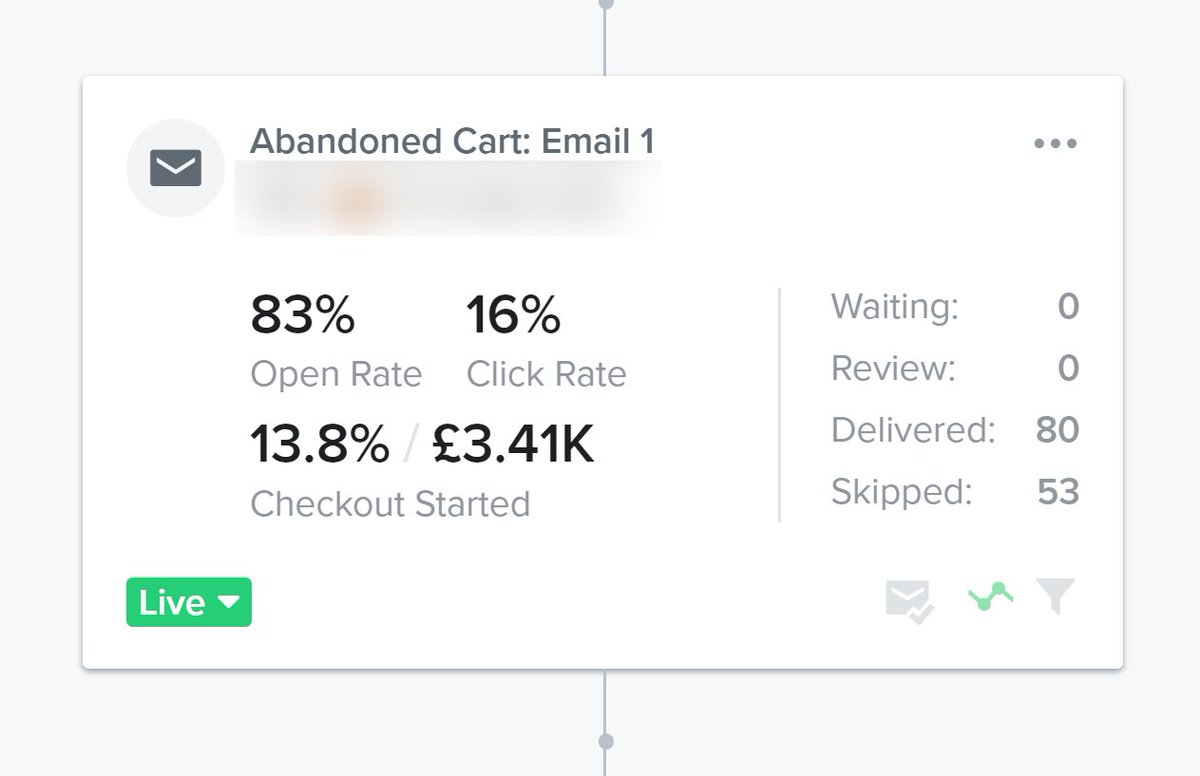 daniel_peleg's tweet image. This is the exact strategy my team and I used to help a DTC brand in the fashion niche 4x their Abandoned Checkout + Added To Cart flows revenue. 

With BEAUTIFUL, on-brand emails.

Like + Retweet and I’ll DM you the strategy.
(must be following me)
