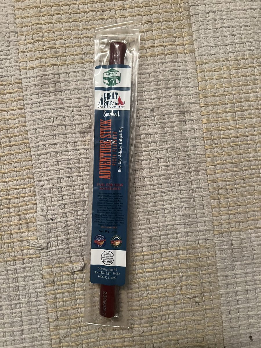 GACattleCompany's tweet photo. Feeding hungry kids doesn't have to be political.   I have a meat stick program. 24g protein/10% Dv Ca, shelf stable Over 1300 stick donated into my local school for weekend backpacks and after school programs this school year.  We can all make a difference https://t.co/jJAsUFk9Et
