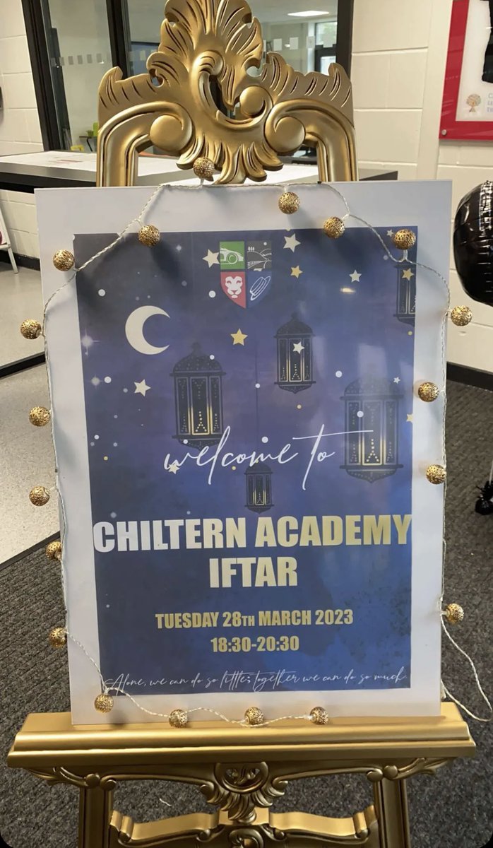 LamarrHouse's tweet photo. Last week of Spring Term and a phenomenal event to see the term out!  The Chiltern Iftaar was full of community, partnership and enlightenment… @ChilternA @AsmaBaig296 https://t.co/YyN4JzDp1X