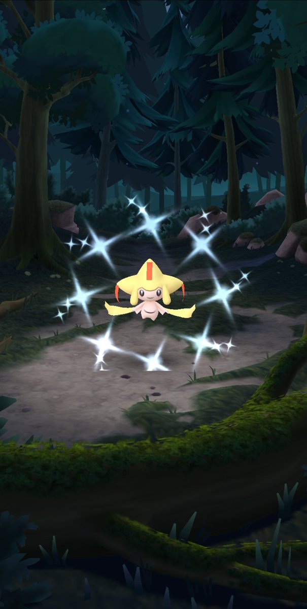 ChampCero's tweet image. Finishing up the #masterwork research, and for my 7th day in row of catching task, I got a #shadow shiny #Larvitar. I then claimed my #shiny #wish #pokemon! #Jirachi #back2back #shinypokemon #PokemonGO #PokemonMasterworkResearch #Pokemon