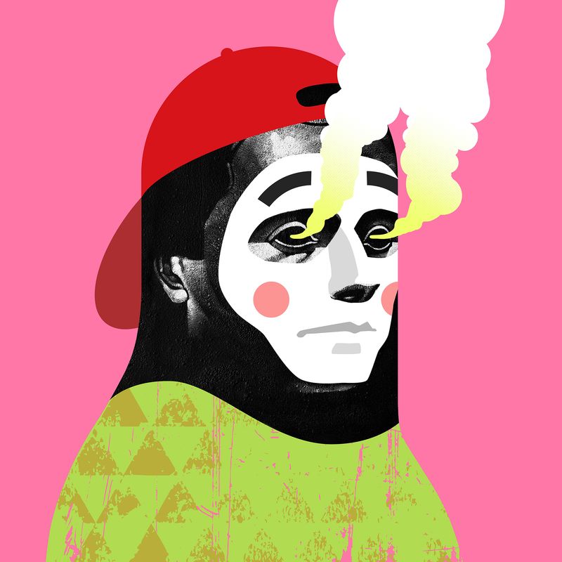 Bandit_B0t's tweet photo. Reeder's Cyber Bandits NFTs are like a digital acid trip. #digitaltrip #NFTcommunity #postmodern #Reeder #NFT #art #digitalart #cryptoart https://t.co/Glt5HvXHSV