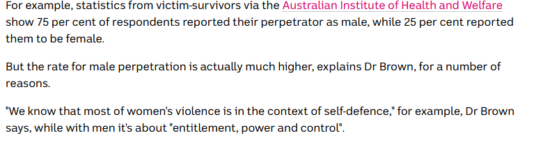 men_are_human's tweet photo. #Australian researchers demonstrating absolute bias against men. "entitlement, power, and control" is a quote from the long debunked #DuluthModel. They are making assumptions based on ideology - not data. https://t.co/N5msHheTOb