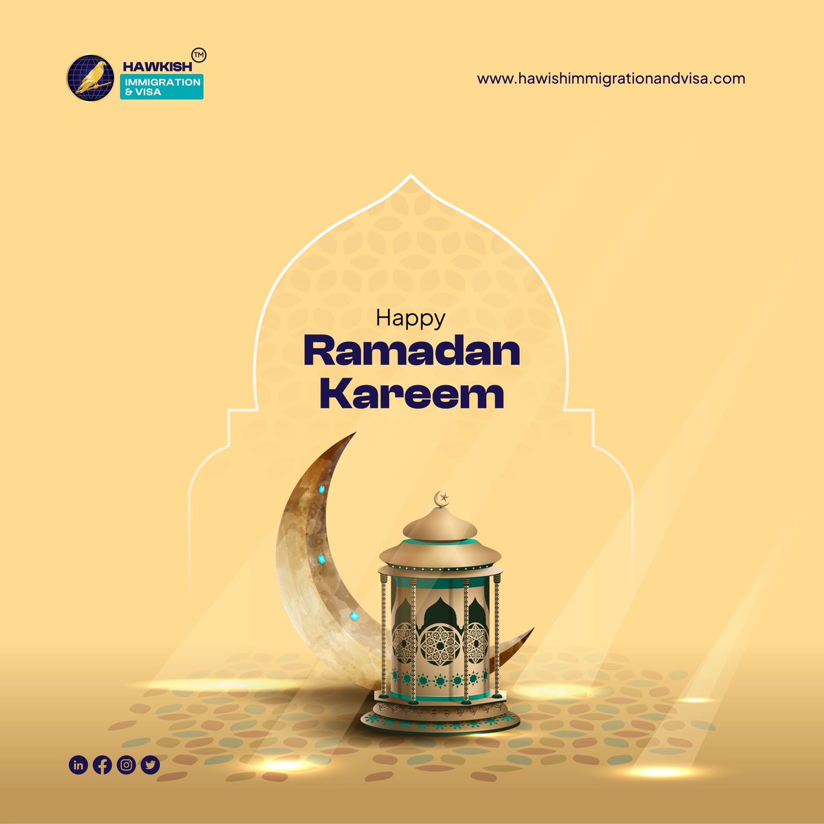 May the holy month of Ramadan shower you with the best of the blessings and bring you eternal joys in life.
.
.
.
.
#Hawkishimmigrationandvisa #Immigration #immigrationconsultant #immigrationtocanada #immigrationtoUSA #immigrationtoAustralia #immigrationtoUK #legalimmigration