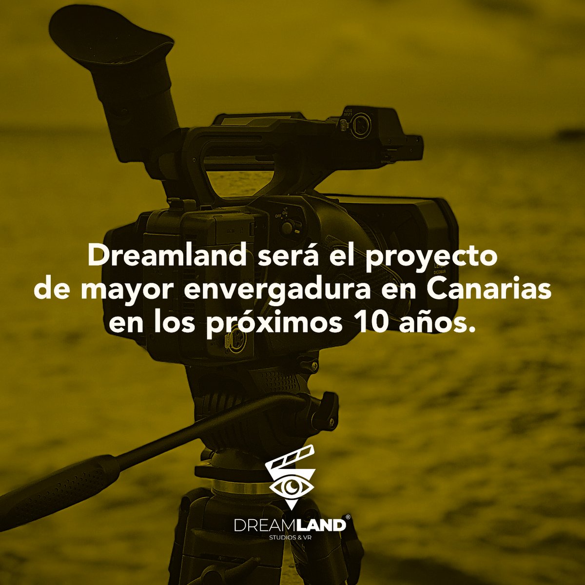 DreamlandStud's tweet photo. #DreamlandStudios🎥 supondrá un gran avance para el sector tecnológico, audiovisual y cinematográfico en Canarias 💪

#SectorTecnológico #IndustriaAudiovisual #AvanceDigital https://t.co/loSx8ZRCBP