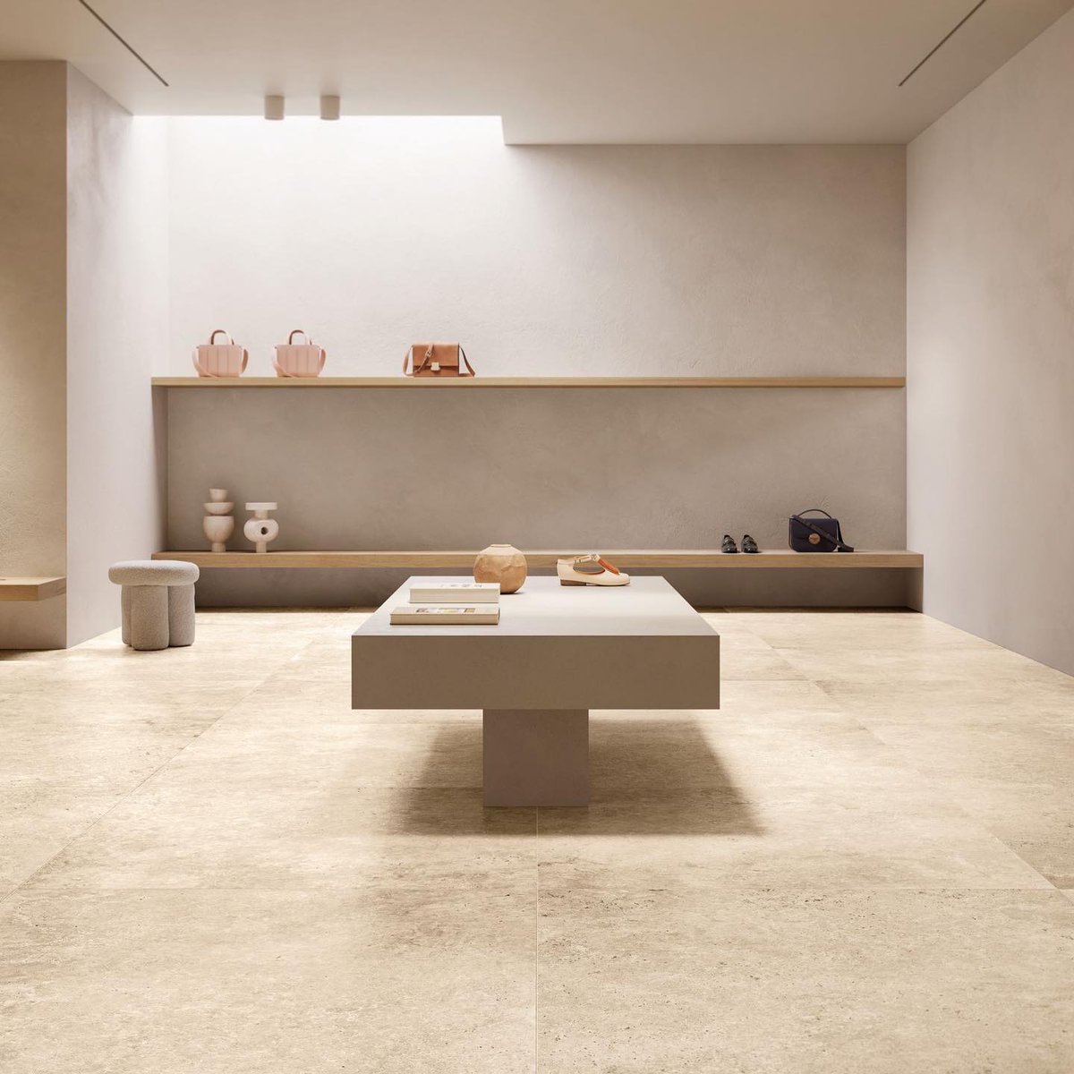supergres's tweet image. Commercial spaces of great elegance thanks to Astrum, our collection inspired by one of the most used materials in architecture: travertine.

The charm of constructions in a resistant and compact natural stone, reinterpreted with a modern taste, attentive to the needs of contem