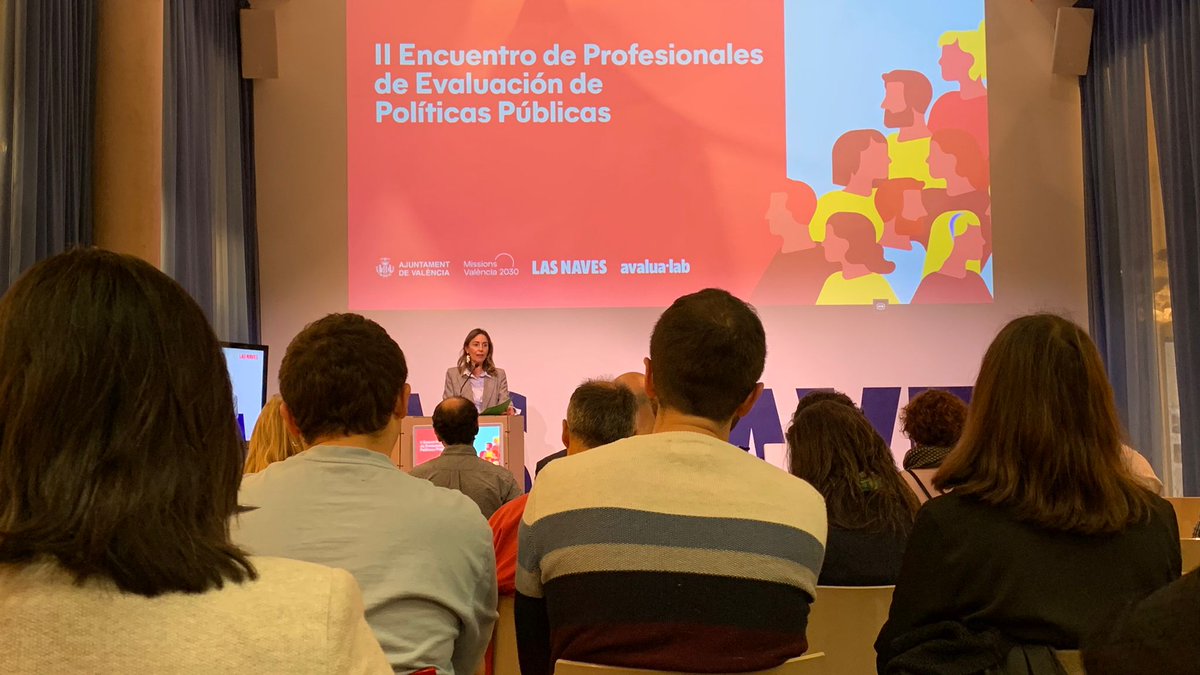 LAB | <a href="/LasNaves/">@lasnaves</a> reúne hoy a un centenar de profesionales de la evaluación de políticas públicas
#IIEncuentroProfesionalesEvaluación 
<a href="/AjuntamentVLC/">Ajuntament València</a> <a href="/socevaluacion/">Sociedad Española de Evaluación</a> 

👉Més info: lasnaves.com/las-naves-reun…
