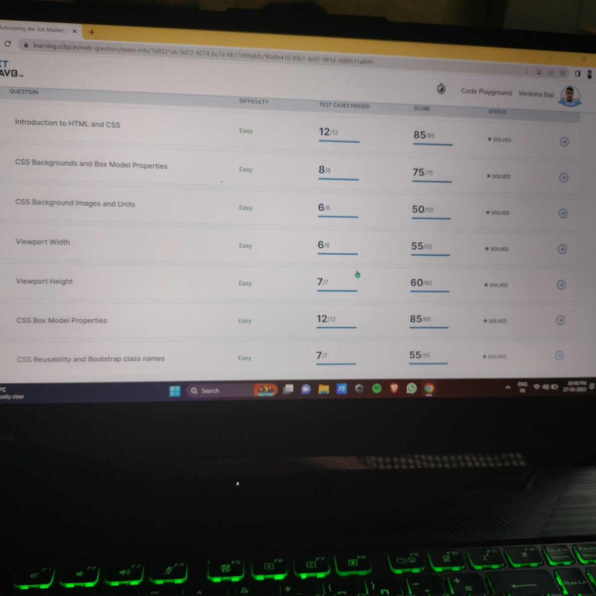 venkata_baji's tweet image. #day1 of #aprilcodechallenge.

#nxtwave
#ccbp