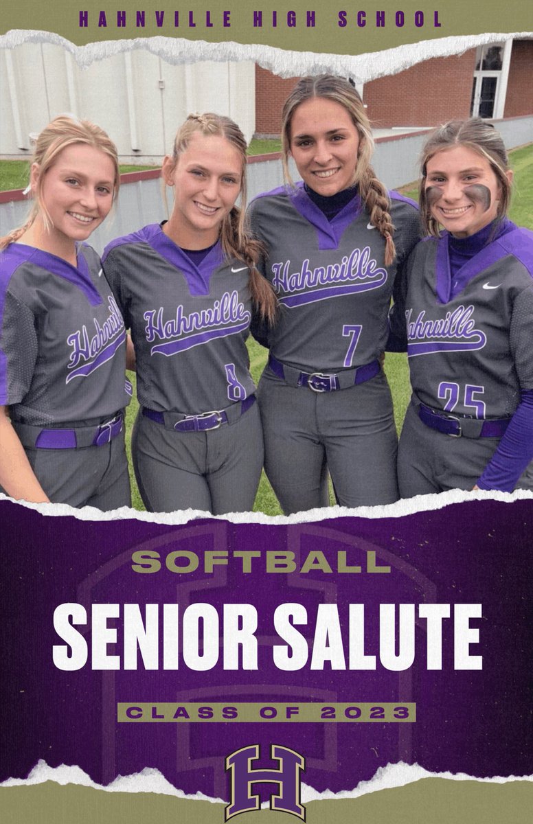SENIOR SALUTE 🥎🐅

🆚 Central Lafourche 
📅 Thursday, March 30
⌚️ 4:00 p.m.
📍 Hahnville High School
