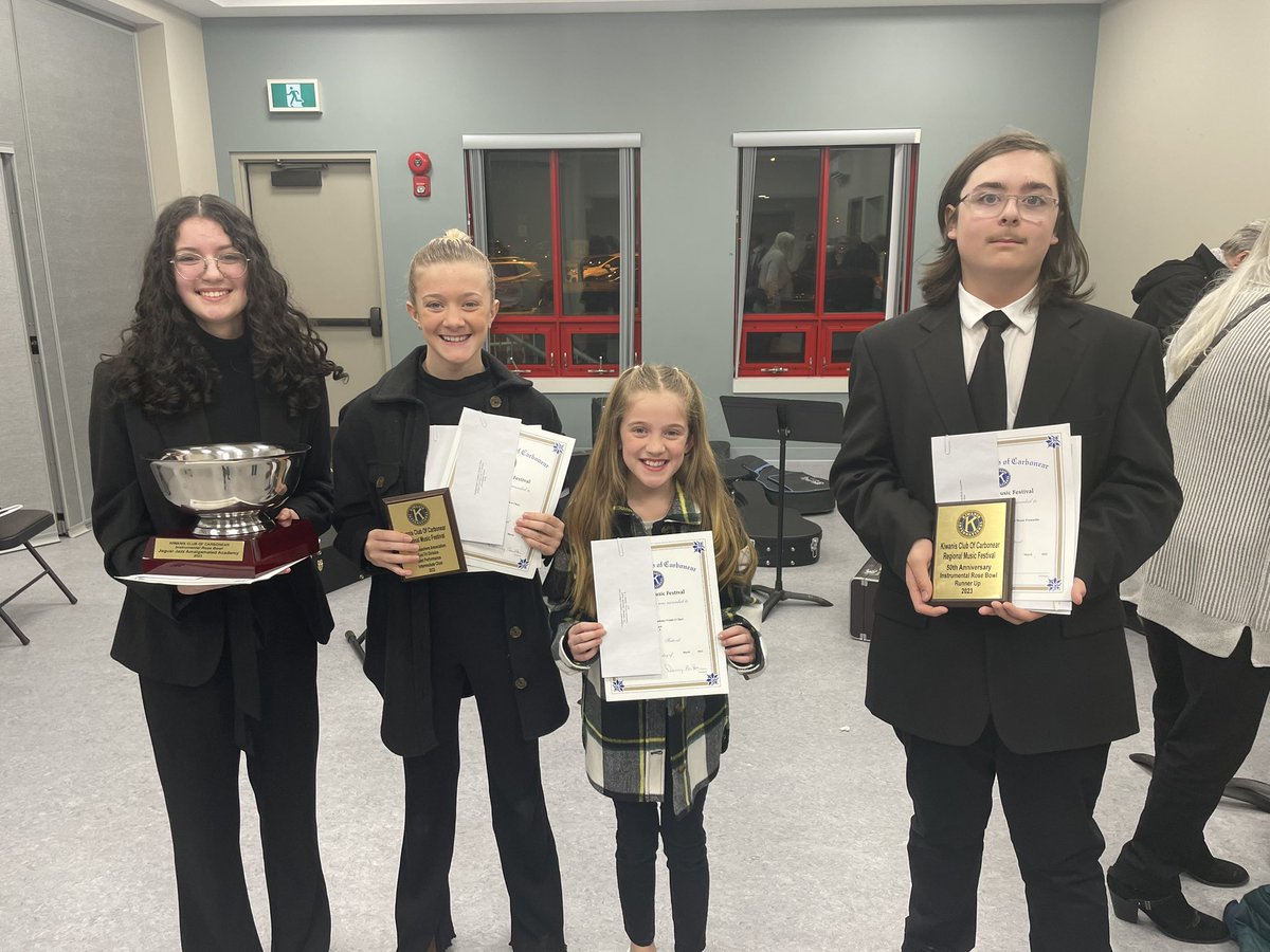 Amalgamated_NL's tweet photo. More awards- Trad Ensemble 
The Emma Noel instrumental award
&amp; Eric Chubb’s Memorial Award
&amp; Instrumental rose bowl runner up: Jaguar Jazz Instrumental Rose Bowl winners. @Town_BayRoberts https://t.co/luDDg2Iznb