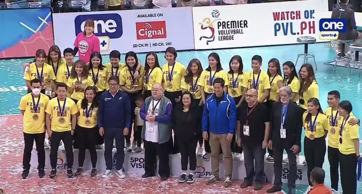 volleytiger's tweet photo. #PVL2023 AFC 2ND RUNNER UP

Congrats, F2 Logistics Cargo Movers! https://t.co/R9WFKgopvV