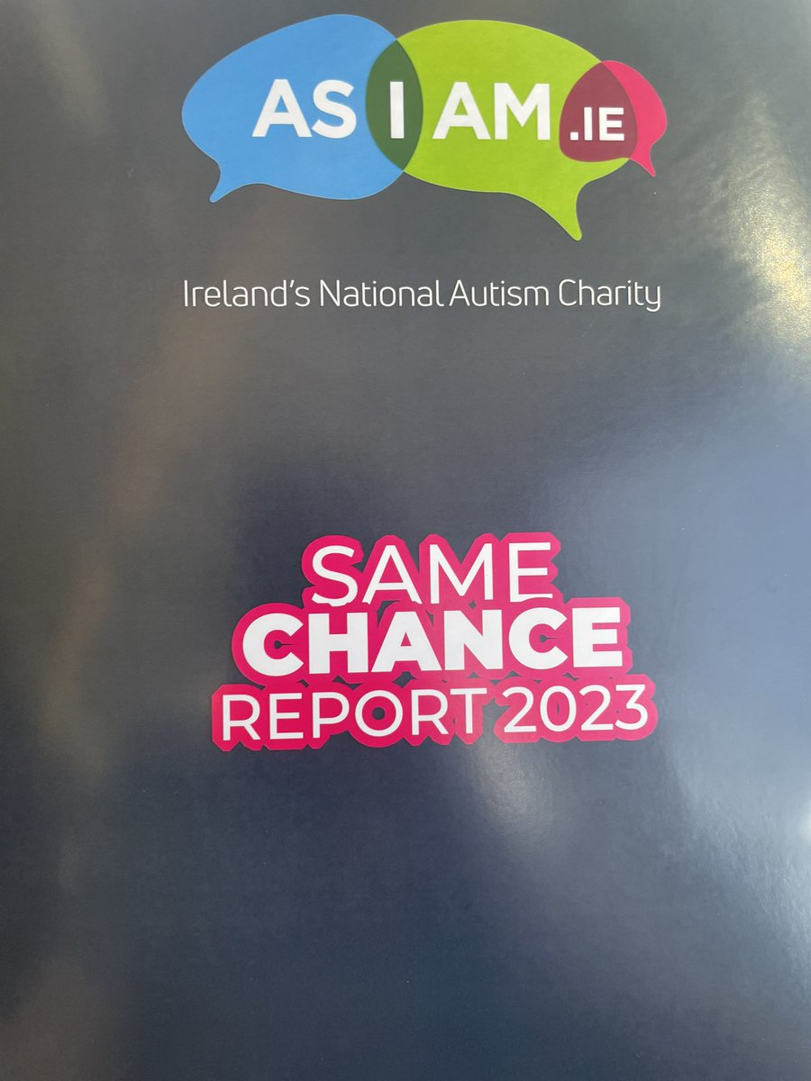 “Belonging is a feeling not a place” the Same chance report is sober reading but heartening to see the commitment to change and representation. Such a gorgeous event. Thanks for inviting me @AsIAmIreland #samechance