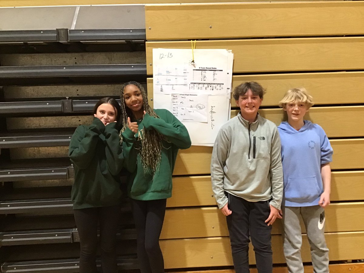 nbcmspe's tweet photo. Some of our Volleyball tournament winners!! https://t.co/ouZDM2spWm