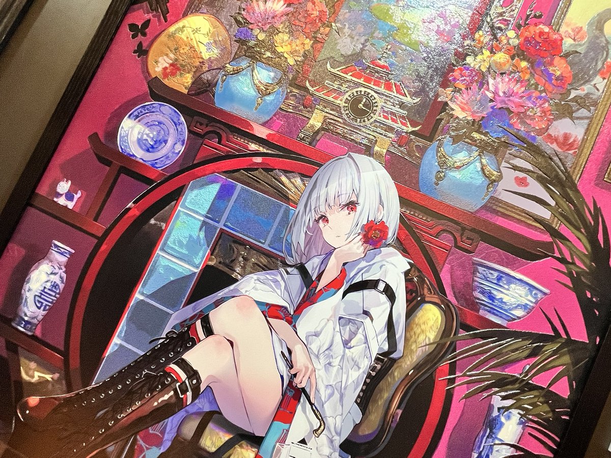 藤ちょこ 四季織りの着物 【受注生産】 - ILLUST GALLERY TOLALA
