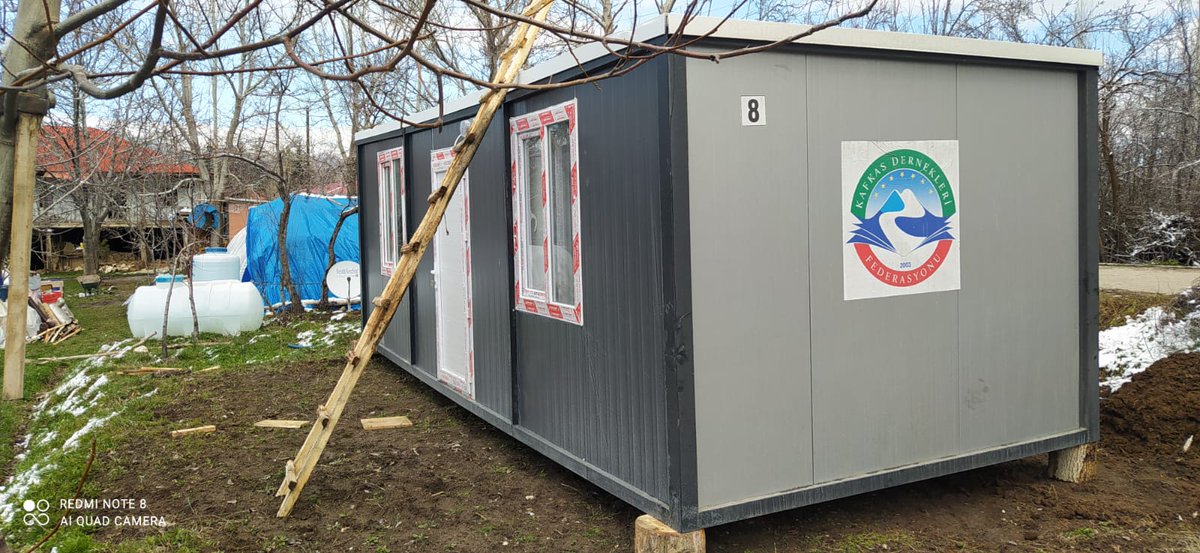 KONTEYNER TEDARİK ÇALIŞMALARI HAKKINDA

Kafkas Dernekleri Federasyonu olarak deprem bölgesindeki hemşerilerimizin acil barınma ihtiyacının karşılanmasına yönelik en makul çözümün konteyner olduğuna karar verilmiş ve tedarik edilmesine ilişkin çalışmalar neticelendirilmiştir.