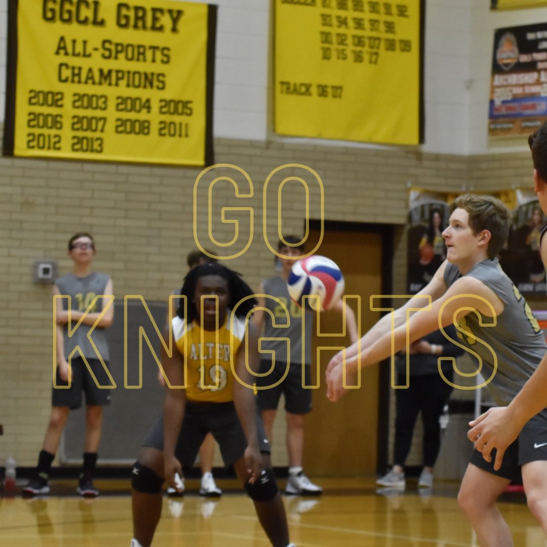 It’s gameday for the knights!! We have another GCL matchup tonight, the Alter Knights will take on the Badin Rams! Let’s Go Knights! 
📍Alter High School
⏰ JV 5:30/ V 6:30