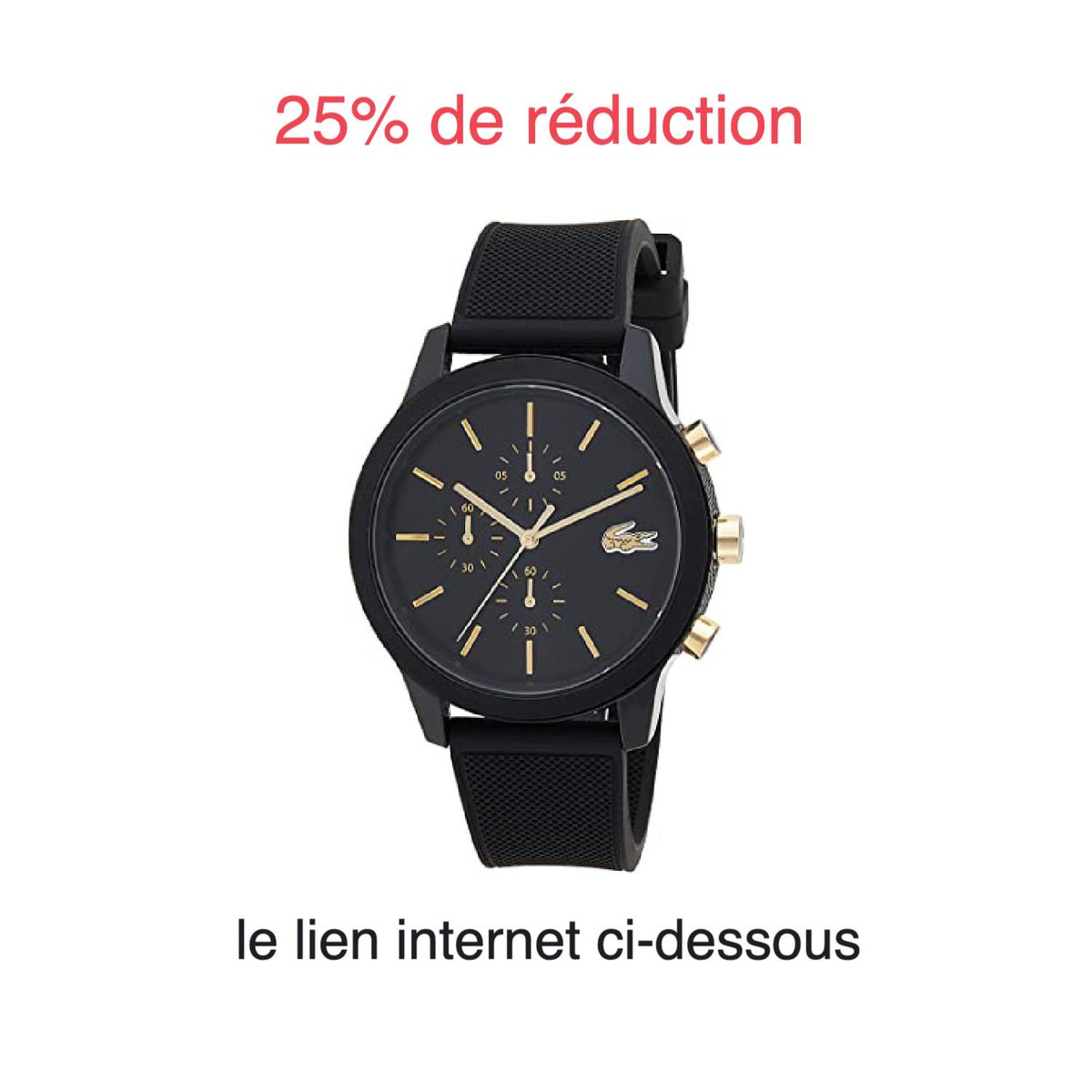 SurfingIndex's tweet photo. 119€ (25% de réduction) sur Lacoste Montre Chronographe à Quartz pour Homme
Ventes Flash (affiliate)- https://t.co/wBKbfecApT

#amazonventes #ventes #flash #lacoste #montre #chronographeaquartz #watch #homme #fashion #moda #mode #follow #france #paris https://t.co/dMruSJ9w8R