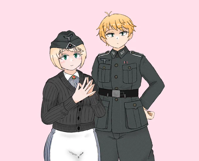 #既掲でもいいのでとにかくドイツ国防軍を貼ろうこの二人を世に広めたい。 