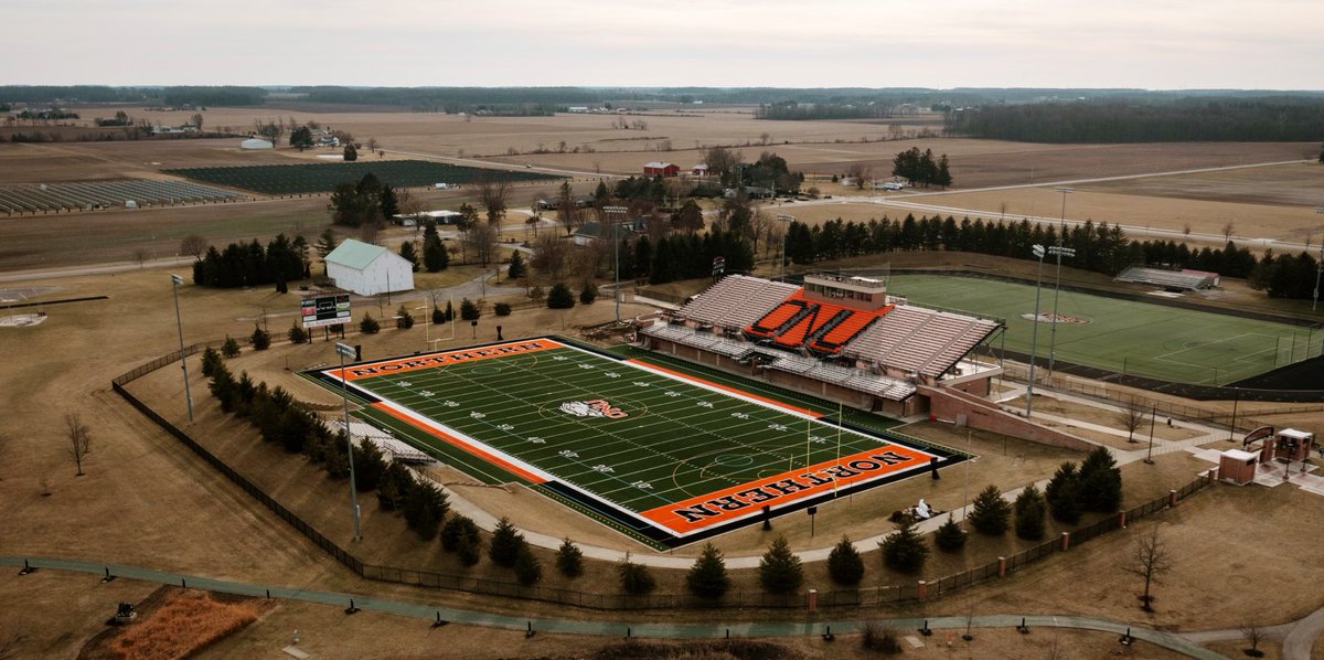 The STAGE is SET for Spring Ball in Ada Ohio📍👀 FIRED UP to see our Polar Bears compete 🔥👊🏼